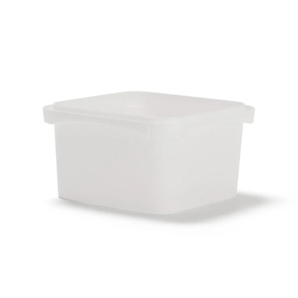 32 oz. BPA-Free Food-Grade SelecTE Tamper-Evident Square Clear Container (T5X532IMLCP) - Case of 408 - Image 2