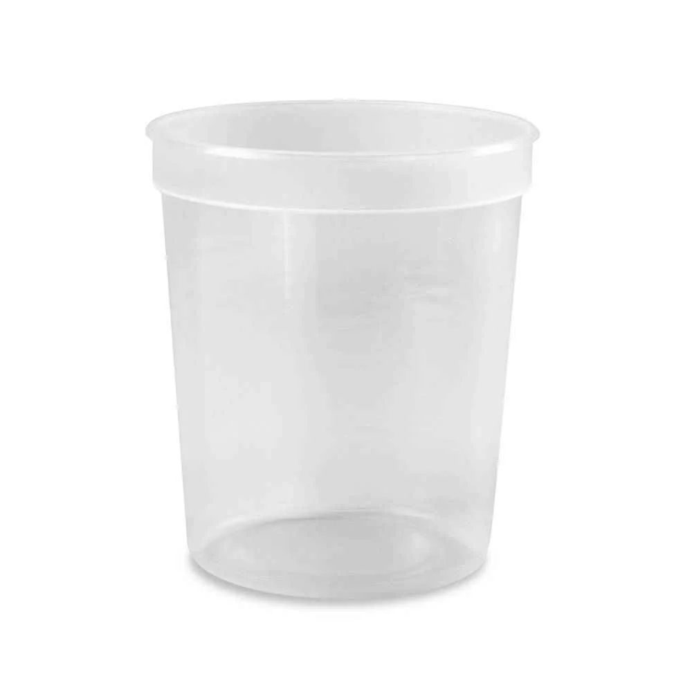 1/4 Gallon (32 oz.) BPA-Free Food-Grade Tall Round Container (T41032TCP) - Case of 500 - Image 3